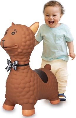 Lama Saltarina Correpasillos - Juguete Infantil Marron